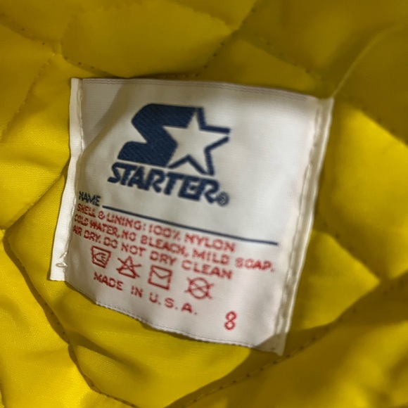 LA Rams Vintage Los Angeles Rams Starter Jacket 90s NFL Satin Bomber. EUC - Picture 8 of 8